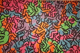 Keith Haring in mostra a Pisa Palazzo Blu - immagine 1