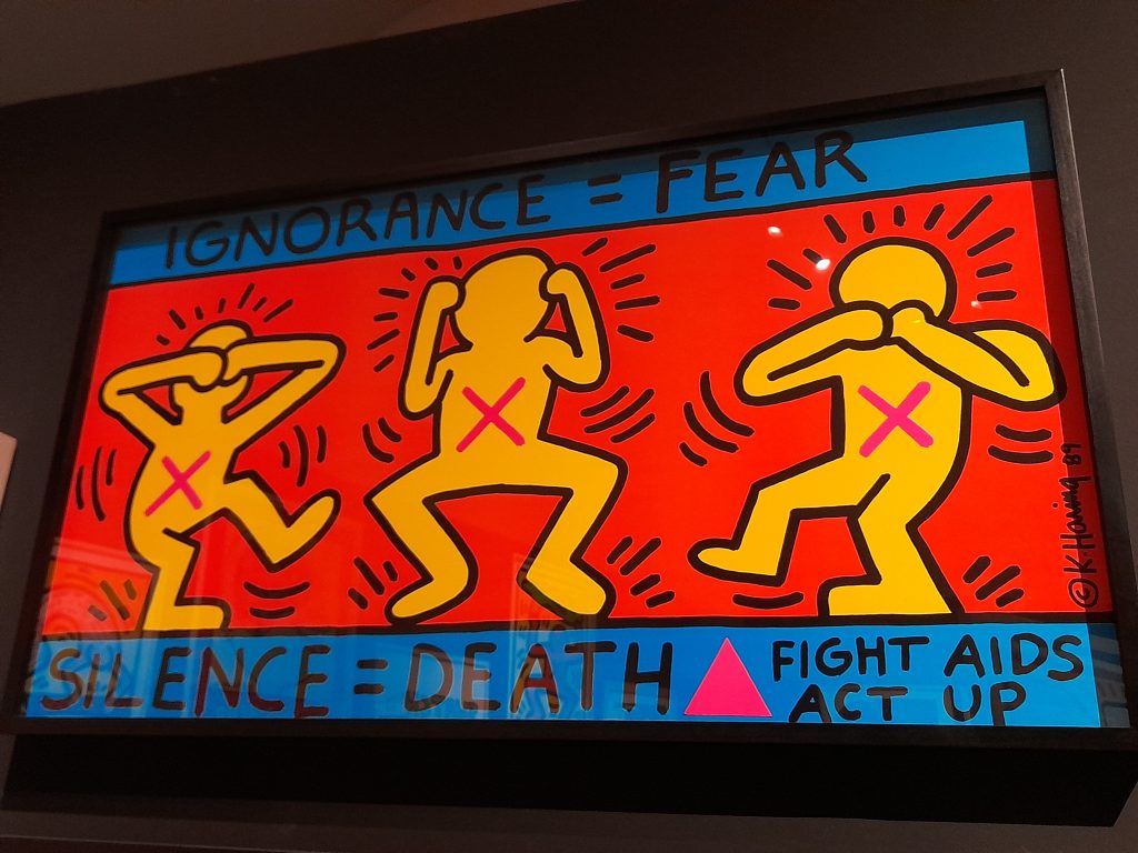 Keith Haring in mostra a Pisa Palazzo Blu - immagine 4